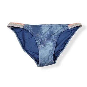 Xhilaration Hipster Blue Bikini Bottom Large Jrs. 8-10